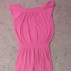 Ingear Pink Off-Shoulder Blouse